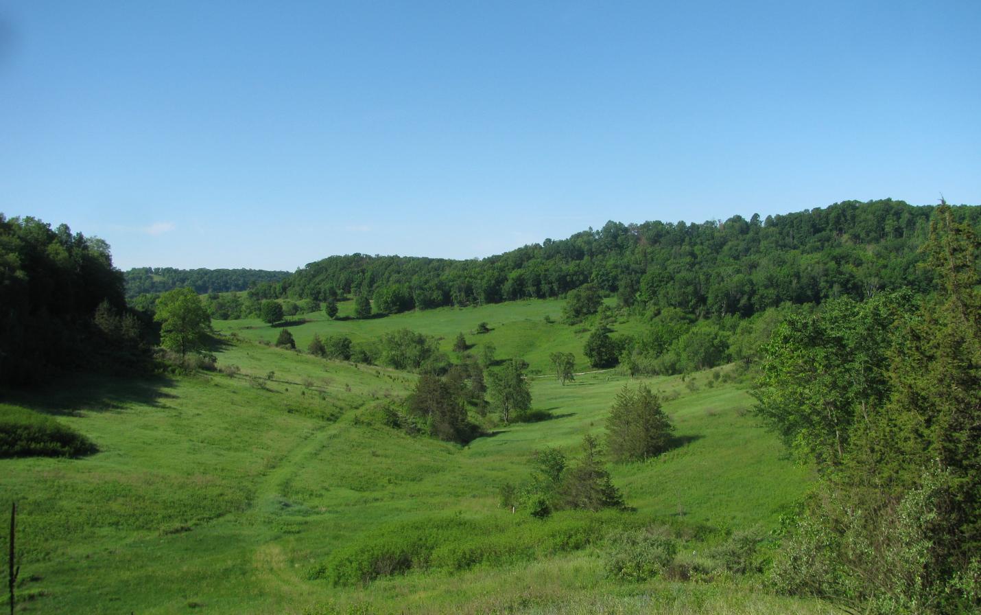 view at Tunnelville Cliffs 