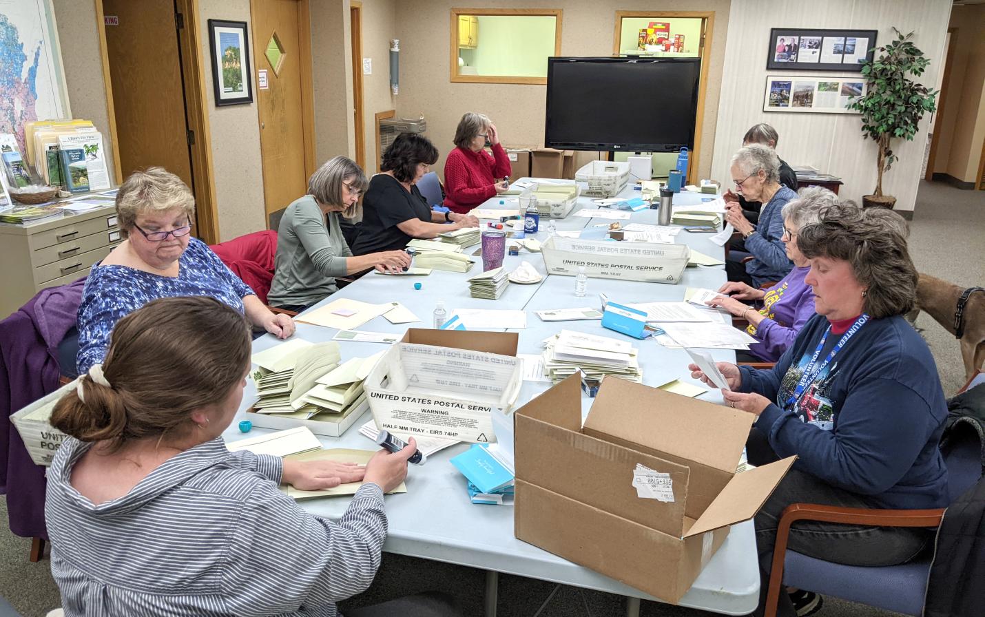 volunteers
