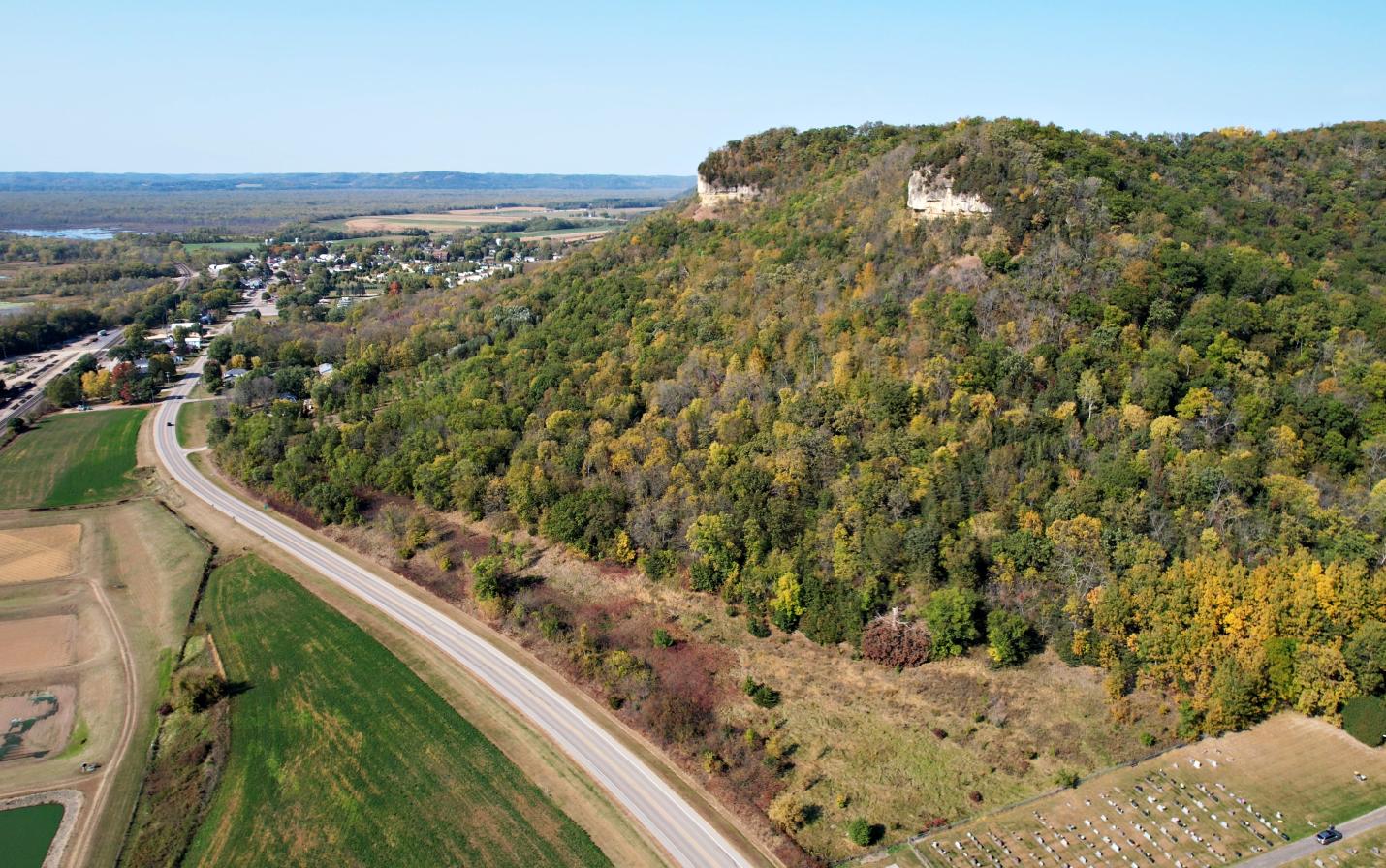 Wandering Rock State Natural Area near Nelson, WI