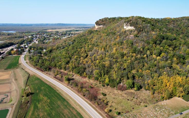 Wandering Rock State Natural Area near Nelson, WI